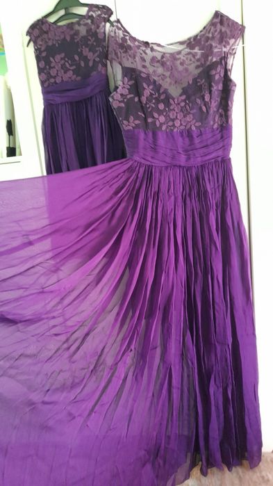 Set rochii mama si fiica din matase