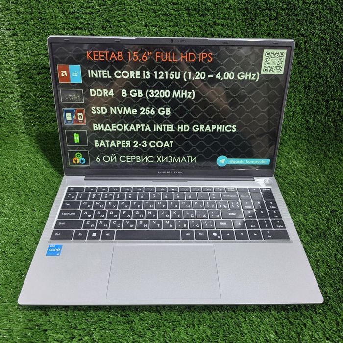 Keetab i3 1235u 8gb 256gb 15,6 fulhd ips
