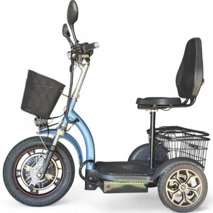 Електрическа триколка H1 Traffic 750W, 2025г, 48V/12Ah, Подсилена