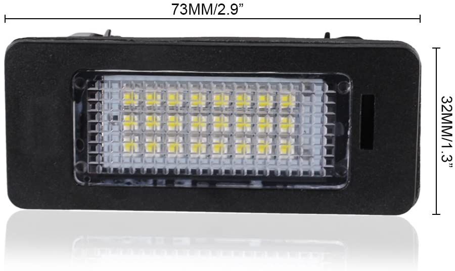 LED плафони регистрационен номер AUDI A4 B8 A5 TT A1 A6 C7 Q5 VW B6