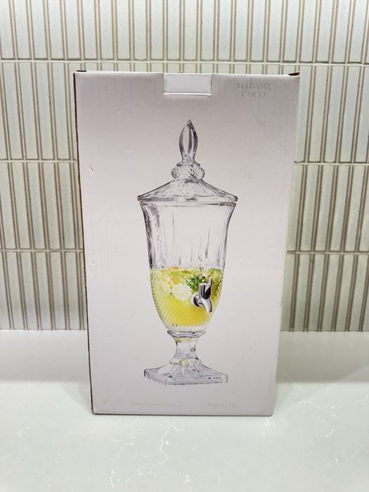 Новый стеклянный самовар