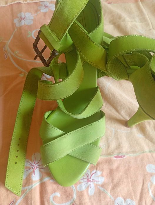 Sandale Zara verzi Nr 37