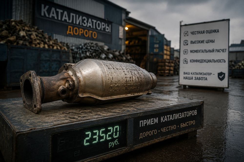 Прием катализаторов