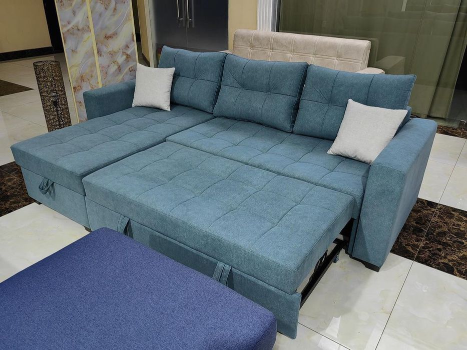 Диван раскладной размер 245×160
Ортопедические пружины
Российский поро