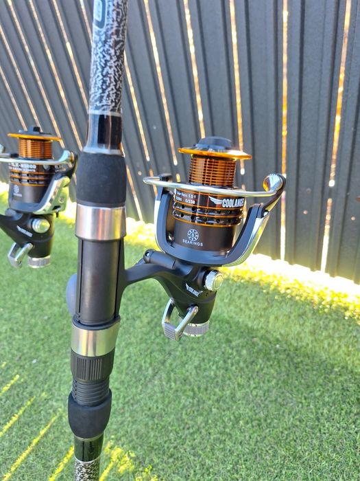Set 4 Junior Carp 3.6m + 4 YT 5000 8 rulmenți