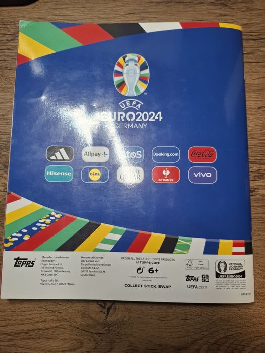 Album euro 2024 topps (aproape full