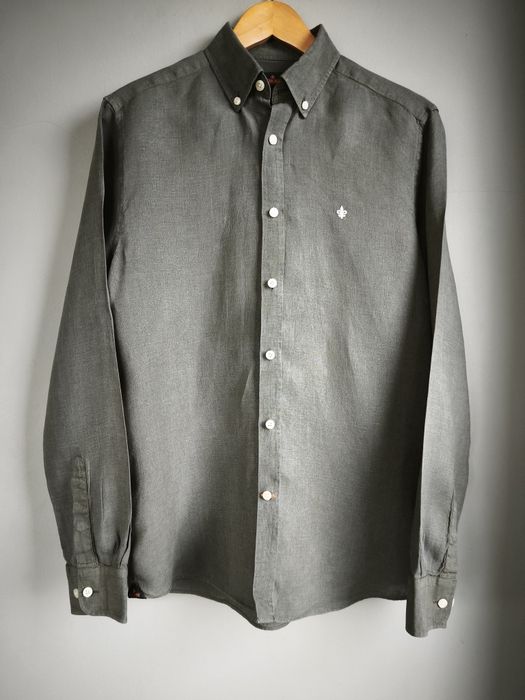 Mъжка ленена риза, размер S