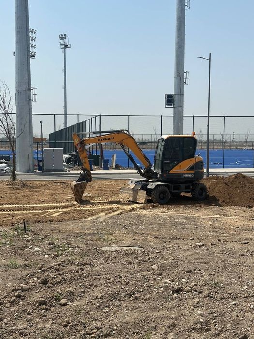 Экскаватор мини HYUNDAI 60 талик хизмати!