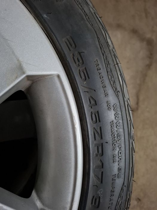 Диски R17 на Опель Омега Б