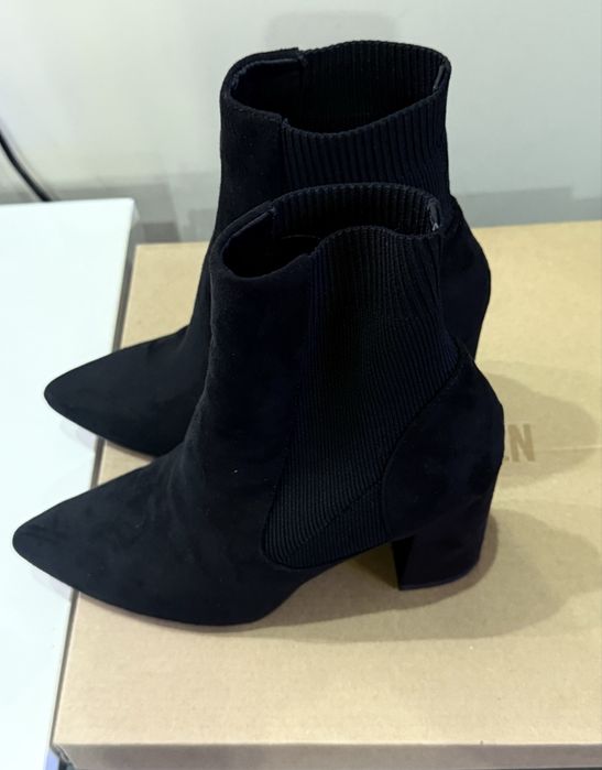 Велурени боти Steve Madden