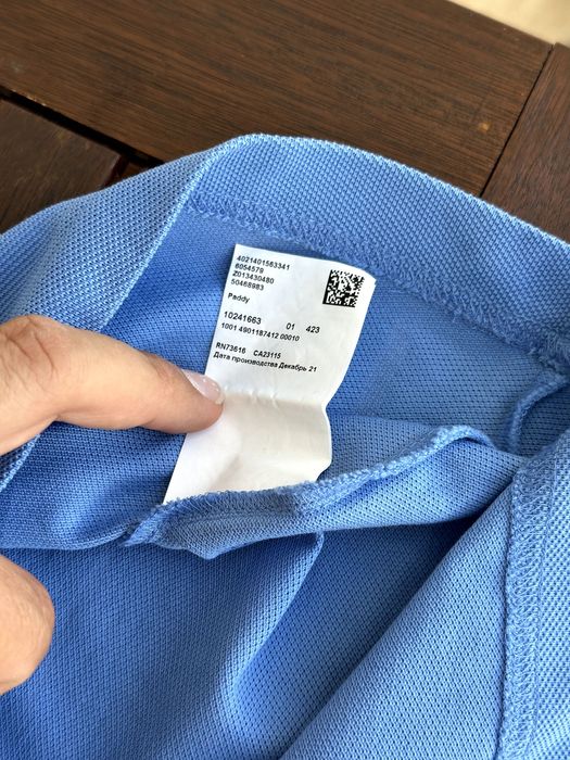 Мъжка тениска с яка HUGO BOSS (Paddy) - размер L, Отлично състояние