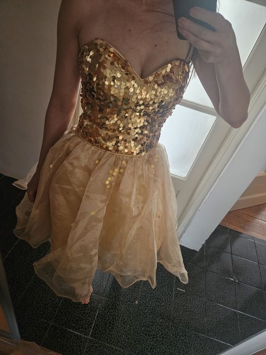 Rochie de majorat pe corset