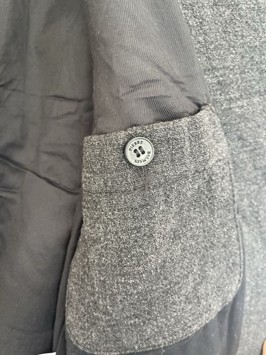 Pierre Balmain leather and cotton M