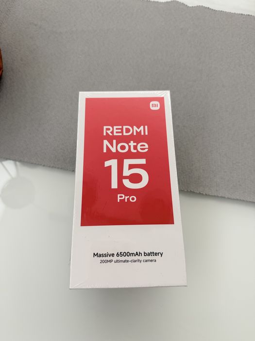 Redmi Note 15 Pro 256gb+ слушалки (неразпечатвани)