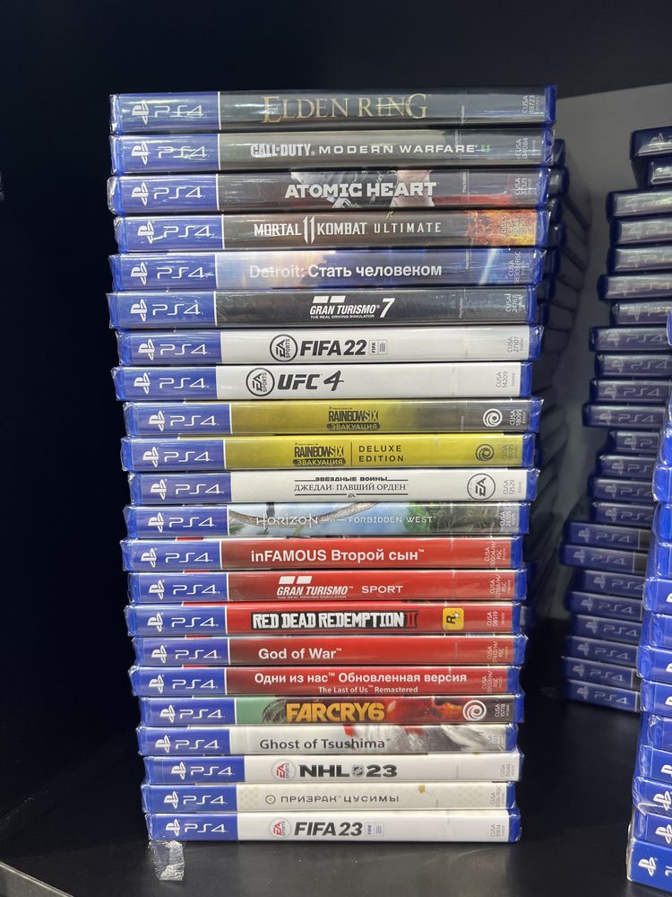 Новые Диски! Игры на PS4/PS5 PlayStation 4/5 / Каспи Red/QR. Доставка ...