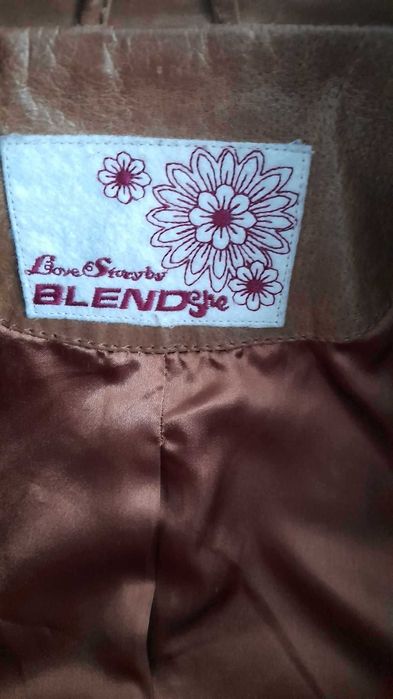 Jacheta dama din piele naturala „Love Story, Blendy she”