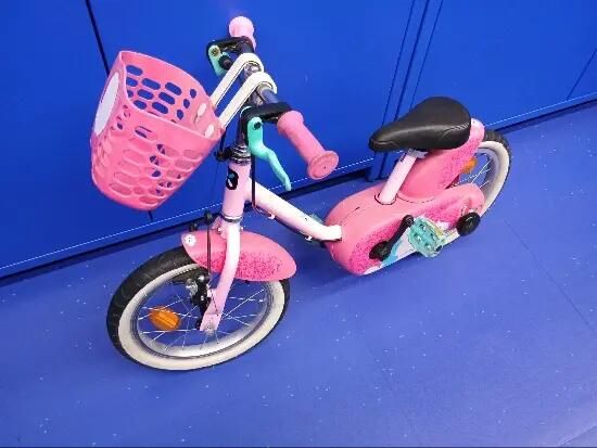 Bicicleta 14" unicorn - (SecondHand) Decathlon