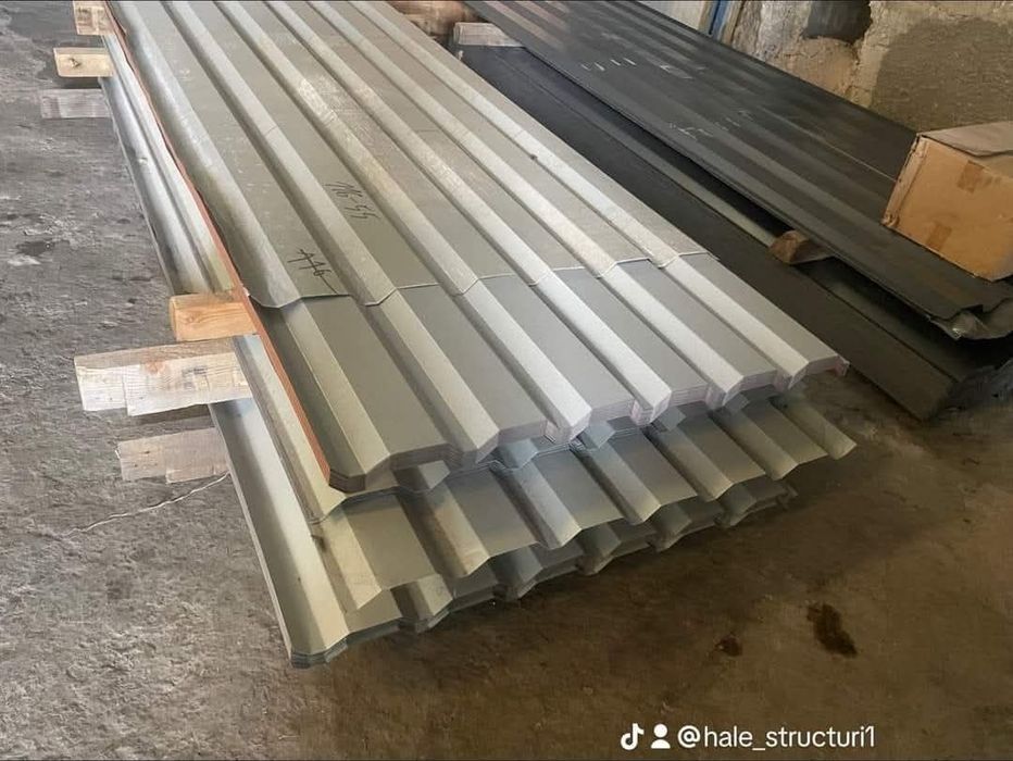 Vand Tabla Vopsita H35 H12 T10 - 6200mm grosime 0.5mm