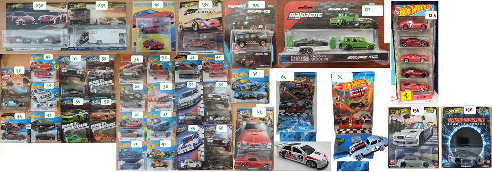 2022 - 2025 Hot Wheels Fast and Furious, Vintage, Premium, Matchbox