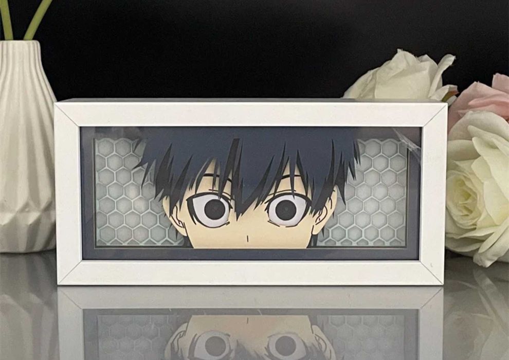 Аниме ночник 3D блюлок