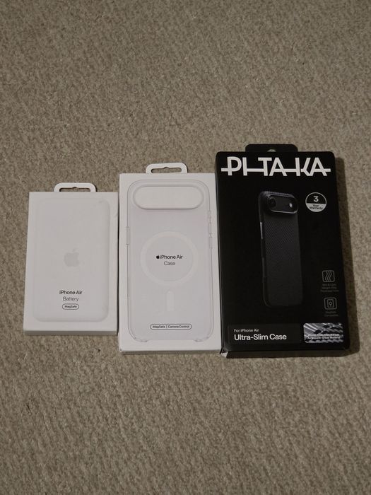 iPhone Air, Space Black, 256GB ,5G , Garanție ,Pachet extra full