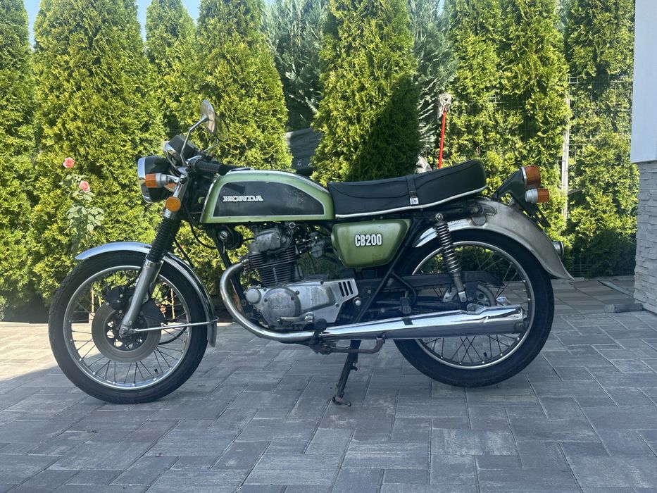 Honda CB 200 Oldtimer 1977 4 timpi retro
