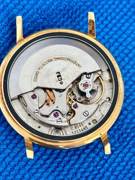 Ceas IWC De Luxe automatic de aur 18k