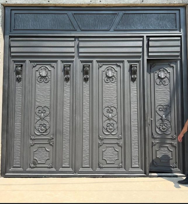 Temir eshiklar darvozalar kazirok varota naves kachela