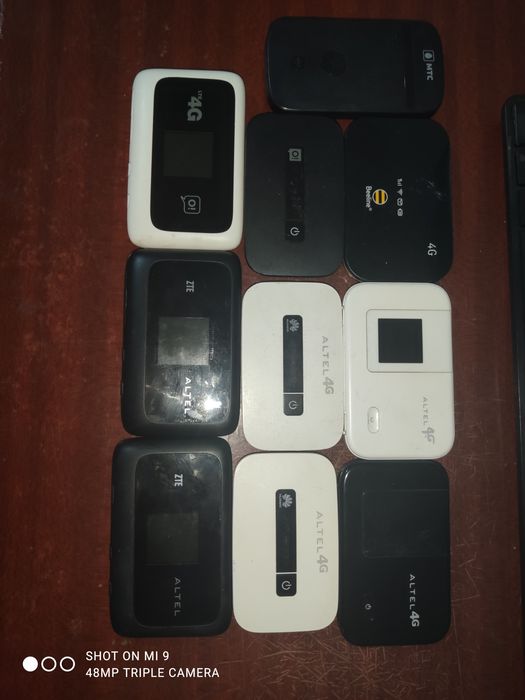 Orginal HUAWEI/ZTE Universal Chuntak Wi-Fi Routerlar 4G/LTE/H+. B.U