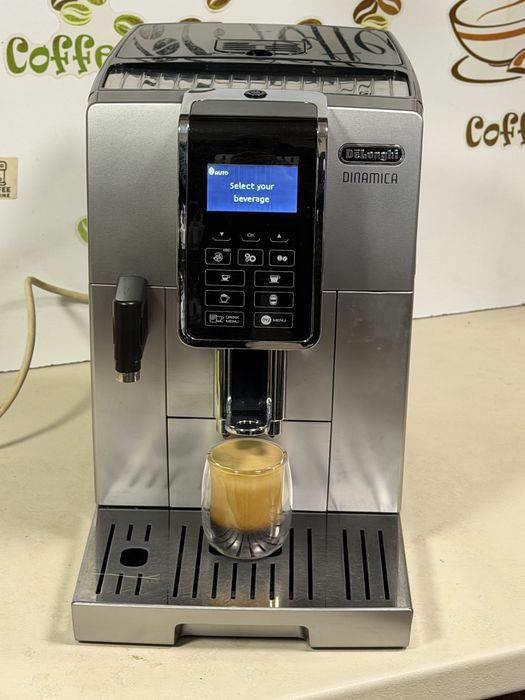 Кафемашина кафе автомат delonghi dinamica с гаранция