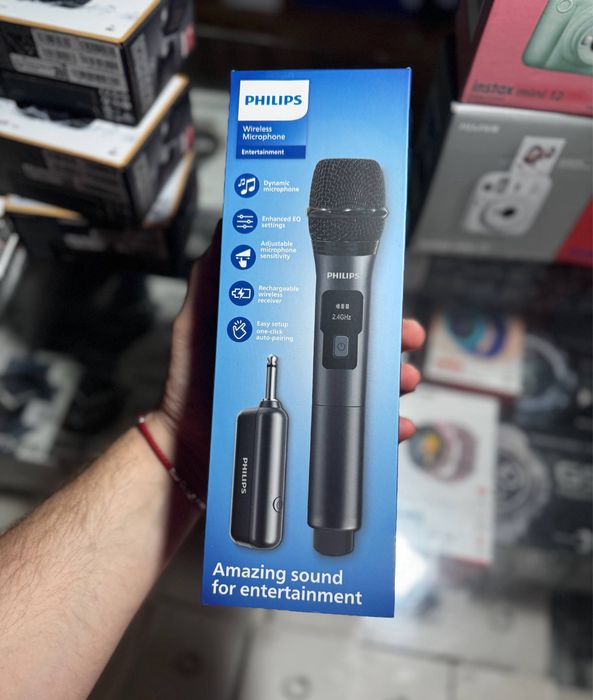 Беспроводнойw микрофон Philips