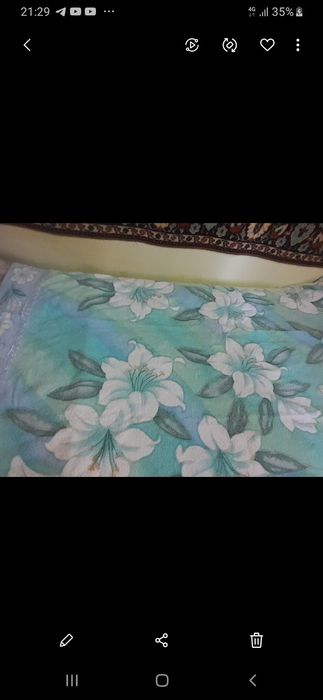 Продам махровую простынь