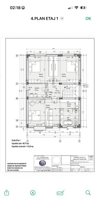 Vand teren 360 mp cu constructie parter 110 mp realizati, proiect si autorizatie pentru P+1    Imobilul este situat in Pipera, Str. Serban Ion nr.57