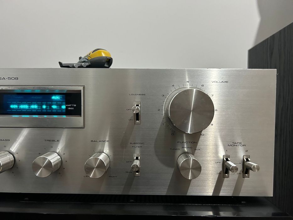 PIONEER SA 508 Blue - Amplificator vintage , sunet de calitate
