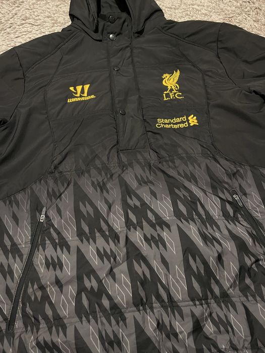 Warrior x Liverpool Padded Jacket-пригинално мъжко яке