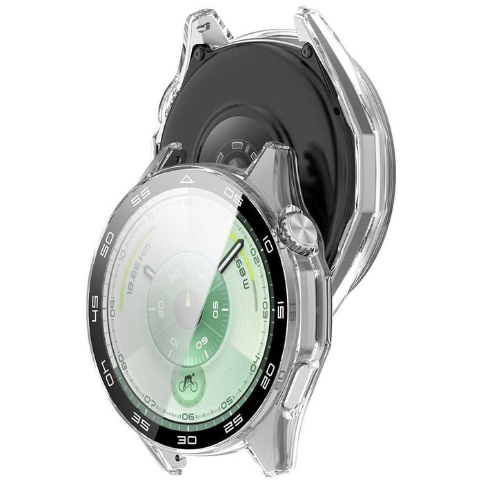 Пластмасов протектор Techsuit Defense360 Pro Bezel + Screen Protector за Huawei Watch GT 6 46mm