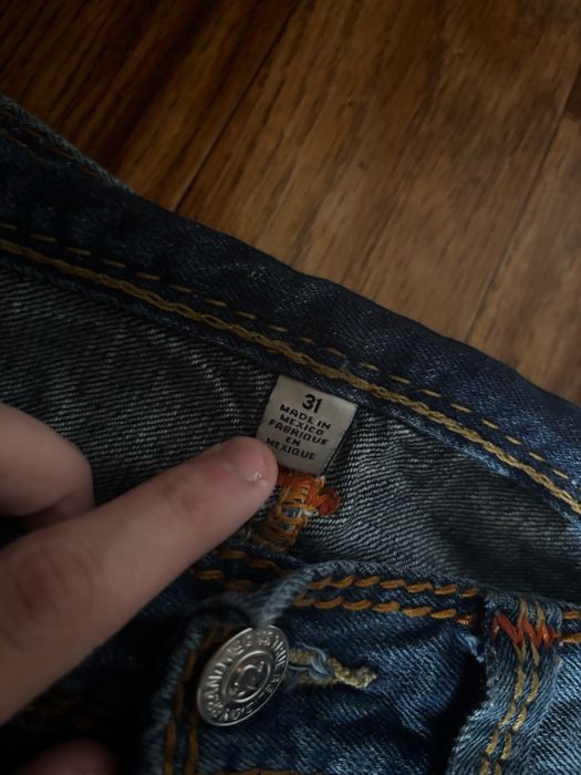 True religion джинсы MEGA QT distressed