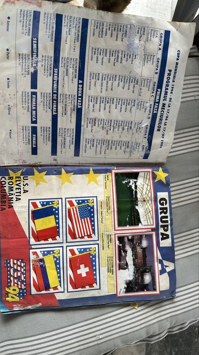 Album cupa mondiala SUA 2004, gen Panini