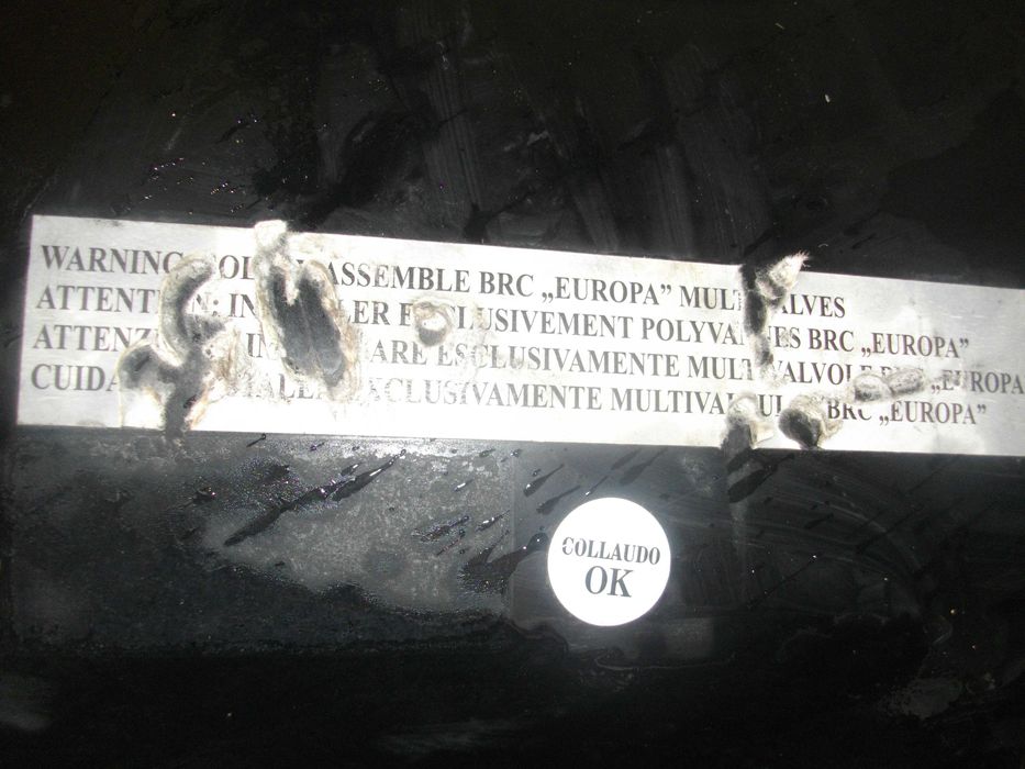 BRC-73 Литра Тороидална Оригинална Италианска Газова Бутилка С Капак