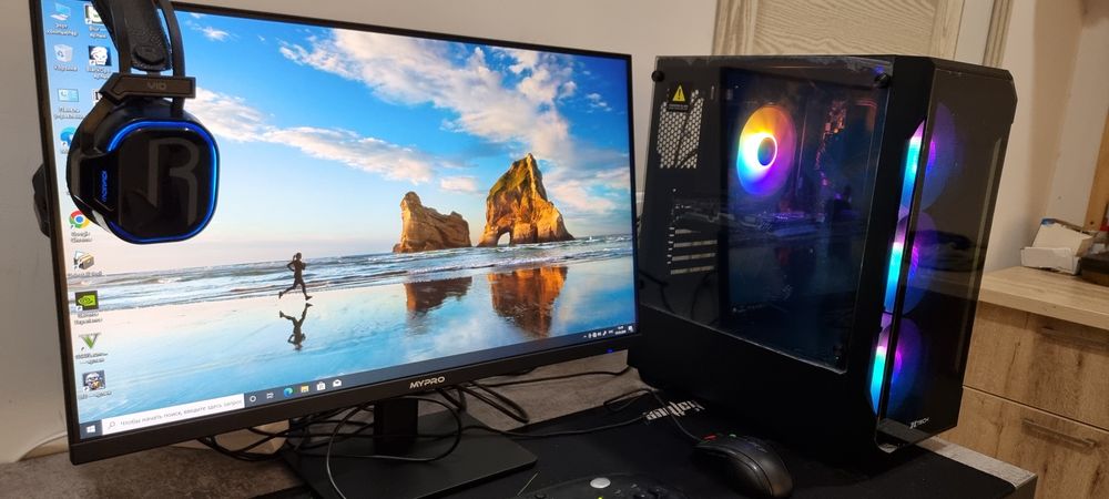 Мощный пк I5-12400F/ Видеокарта GTX 1660 Super/ Монитор 27/ + ДОСТАВКА