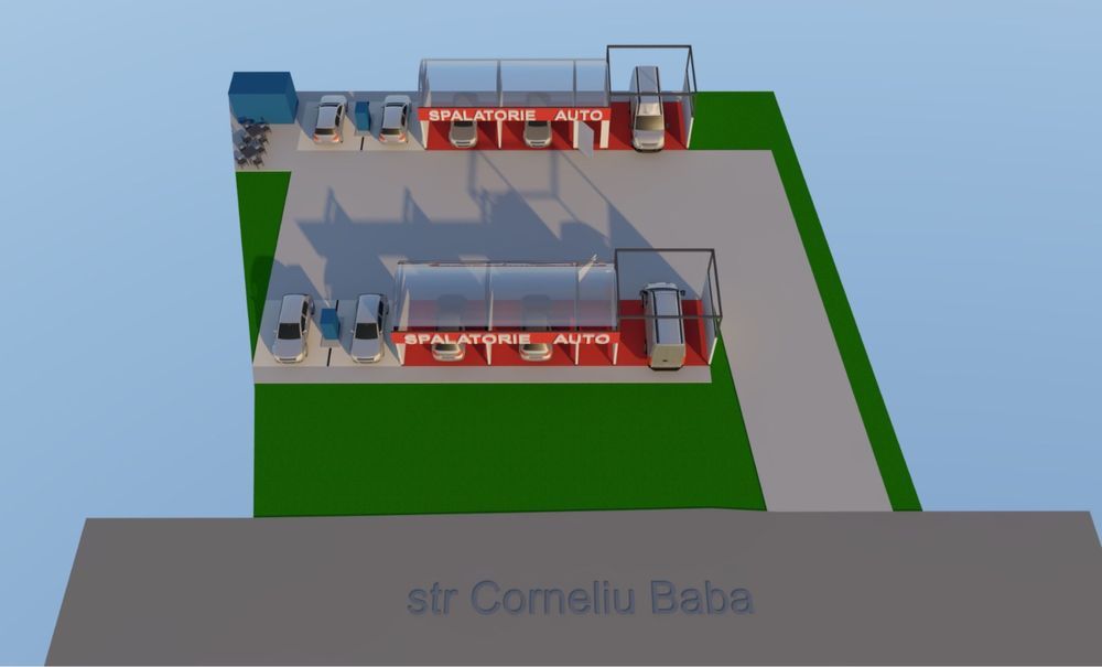 Spalatorie auto self service cu fise, bancnote, automatizari