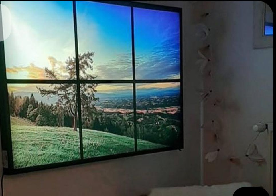 Фальш окна. Светильник