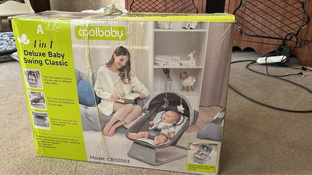Шезлонг новый продам