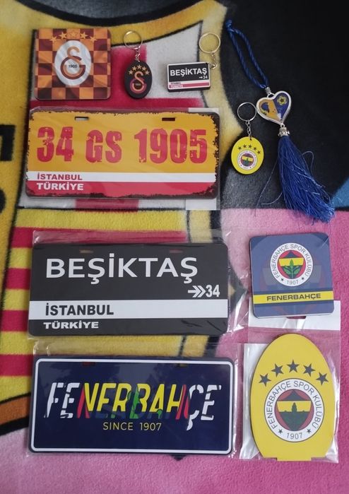 Футболни артикули-Галатасарай, Фенербахче, Бешикташ, Трабзонспор, Еюпс