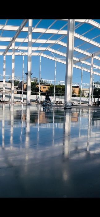 Бетон полимер топинг