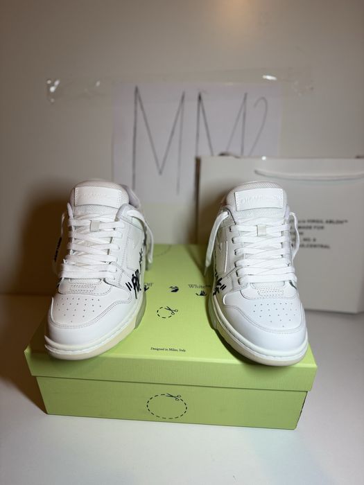 Adidasi Off-White Out Of Office Lace-Up Sneakers ‘’for walking’’