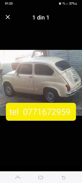 Piese fiat 600 / zastava 750