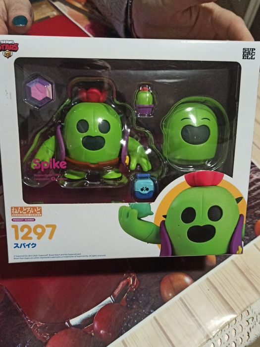 Figurina  Nendroid SPIKE 1297 din Brawl Stars wl Stars