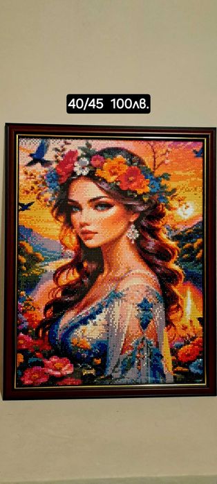 Продават се диамантени гоблени редени на ръка!!!