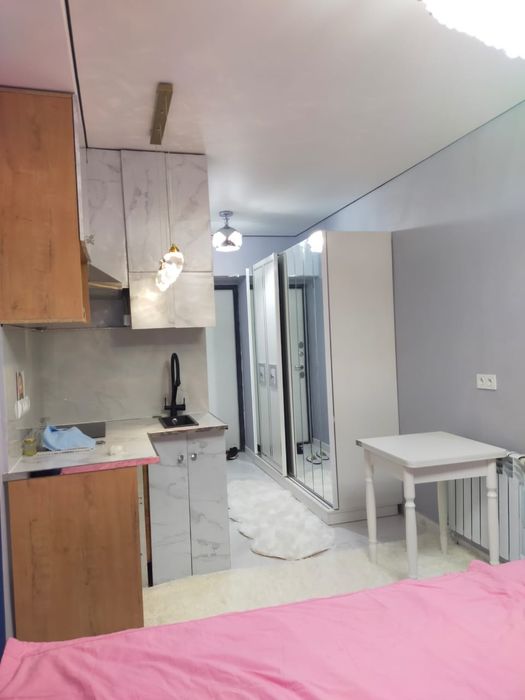 Сдам по суточно квартиру, Кухня студия